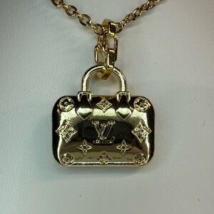 Gold Bag Charm, Zipper Pull